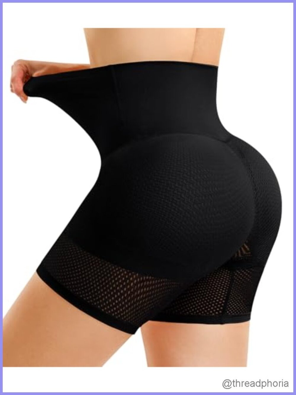 Butt Lifting Shapewear Control Panties with Butt Pads Padded Underwear Booty